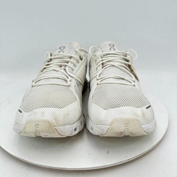 On Cloud 5 Swiss Engineering Men Size 11.5 59.98918 All White Running Shoes - Picture 2 of 11
